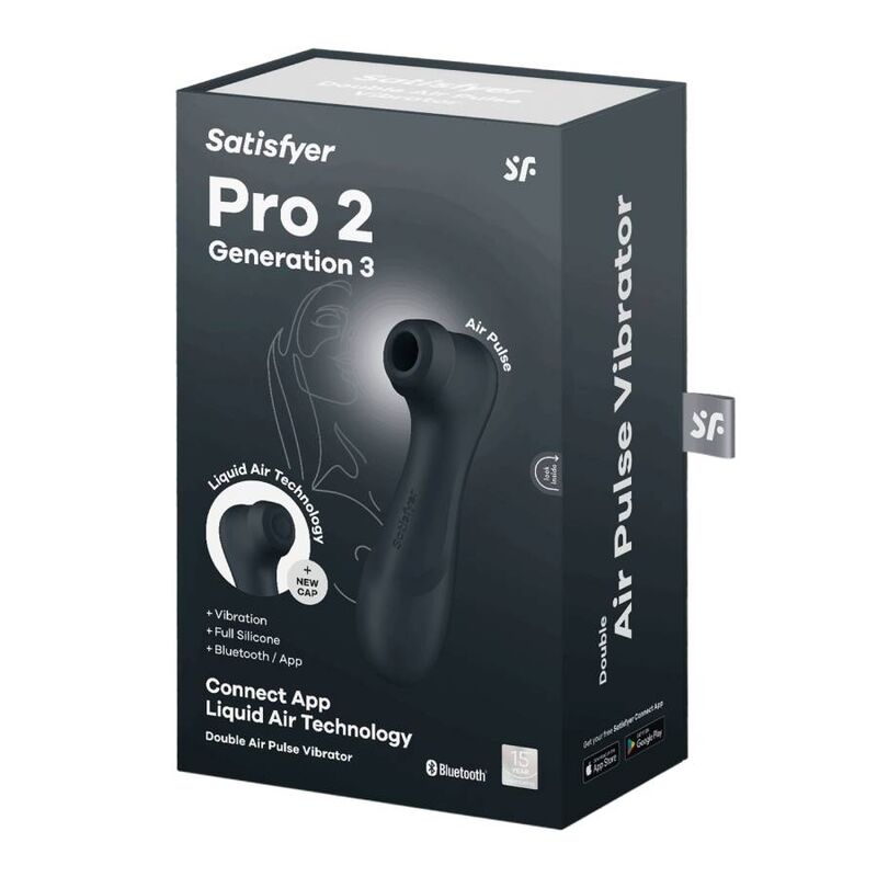 SATISFYER - PRO 2 GENERATION 3 BLUETOOTH & APP / GRANAT / LILA / SCHWARZ - Sexotim