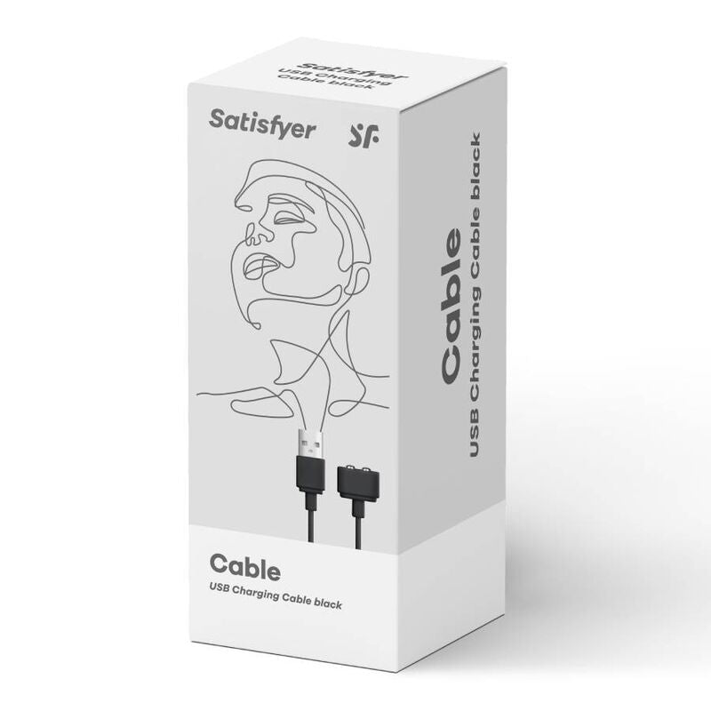 SATISFYER - LADEKABEL SCHWARZ - Sexotim