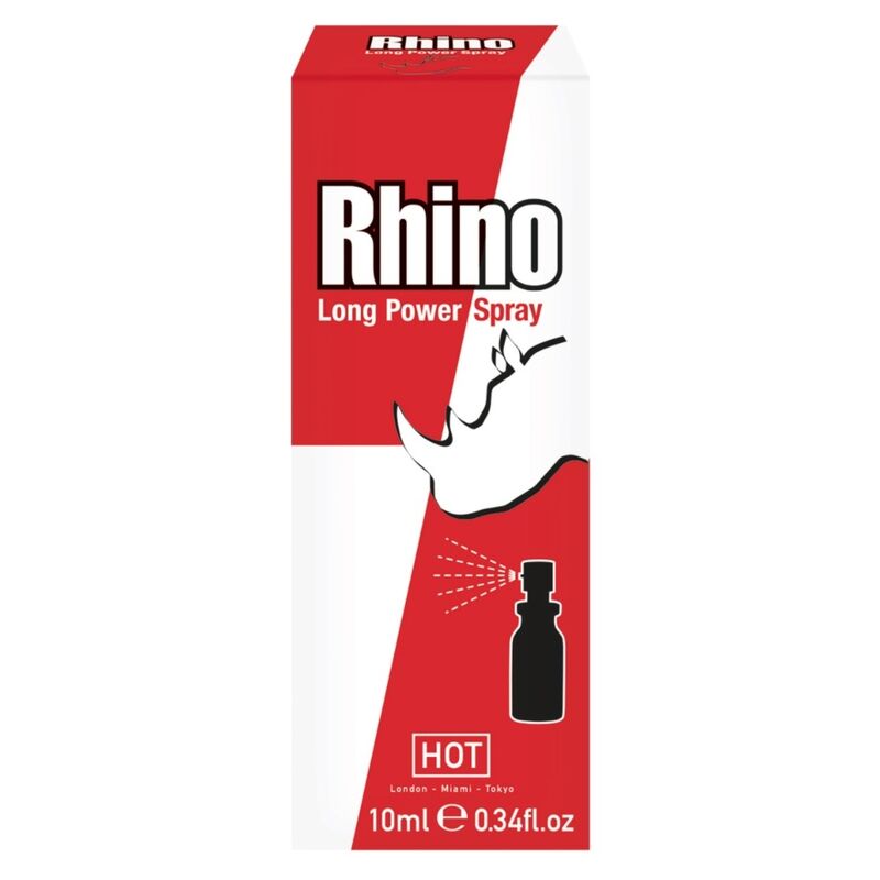 HOT - RHINO LONG POWER SPRAY 10ML - Sexotim