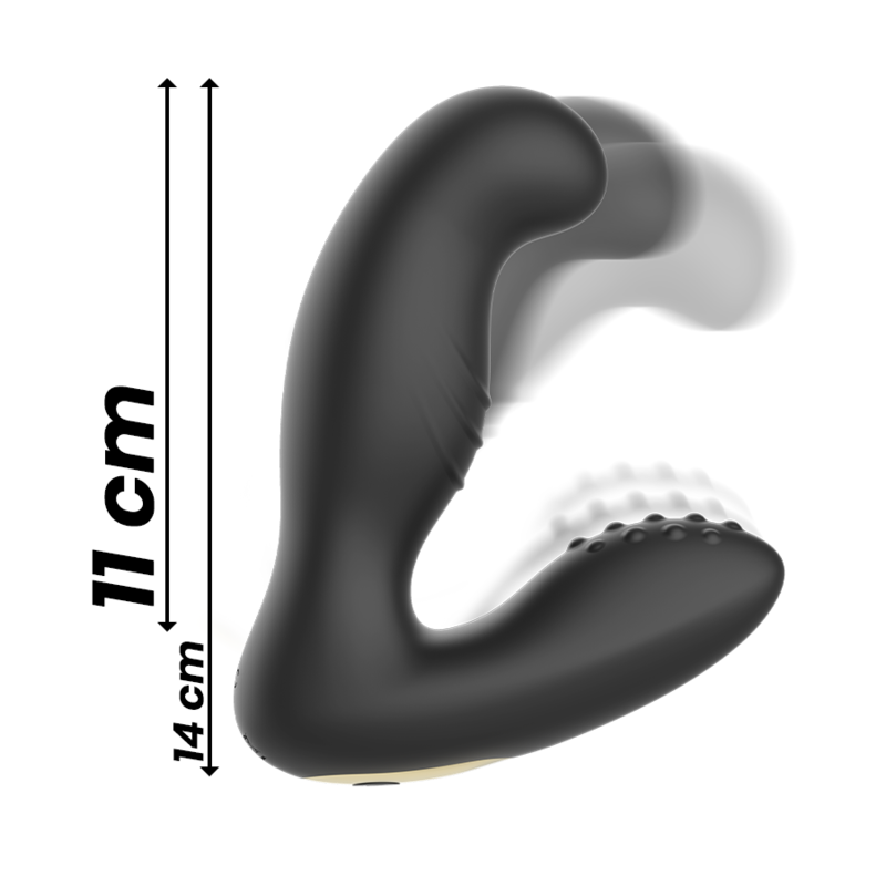 IBIZA - ANALMASSAGER MIT FERNBEDIENUNG 10 x 3,5 CM - Sexotim