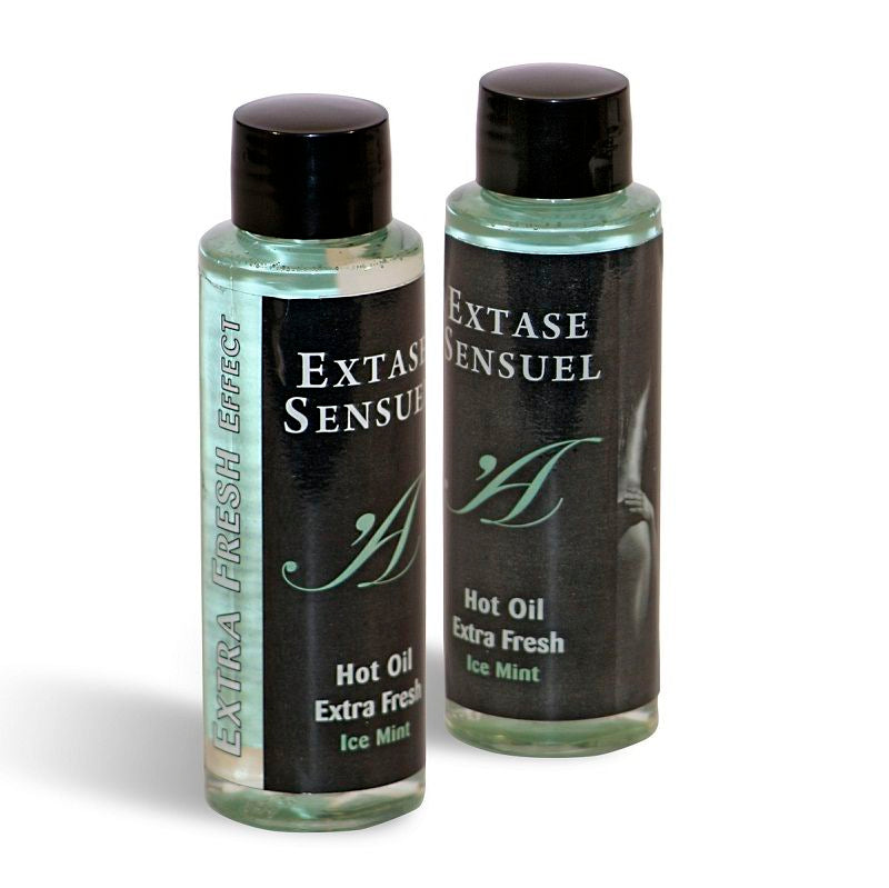 EXTASE SENSUAL - MASSAGEÖL MIT EXTRA FRISCHEM EIS EFFEKT 100 ML - Sexotim