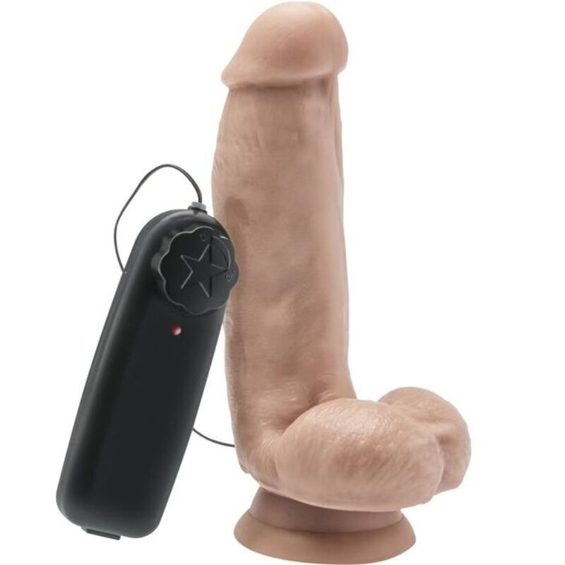 GET REAL - DILDO 12 CM MIT KUGELN VIBRATOR HAUT - Sexotim