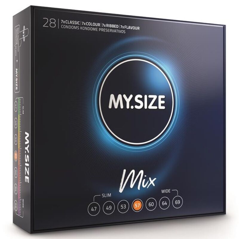 MY SIZE - MIX KONDOME 57 MM 28 EINHEITEN - Sexotim