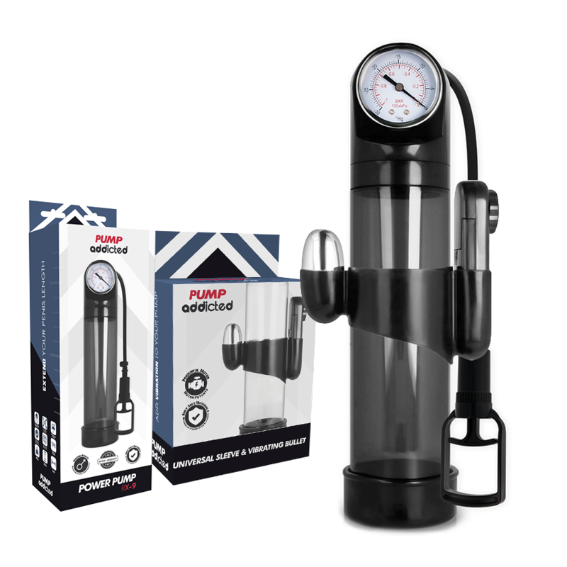 PUMP ADDICTED - RX9 SCHWARZER VIBRATOR - Sexotim