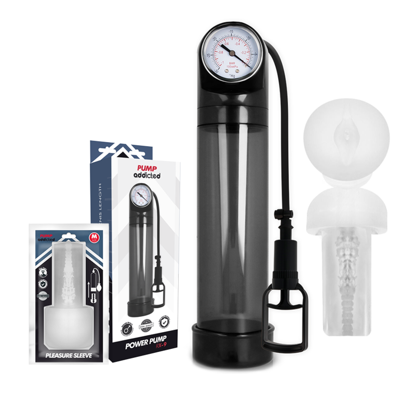 PUMP ADDICTED - RX9 SCHWARZ MIT MASTURBATOR - Sexotim