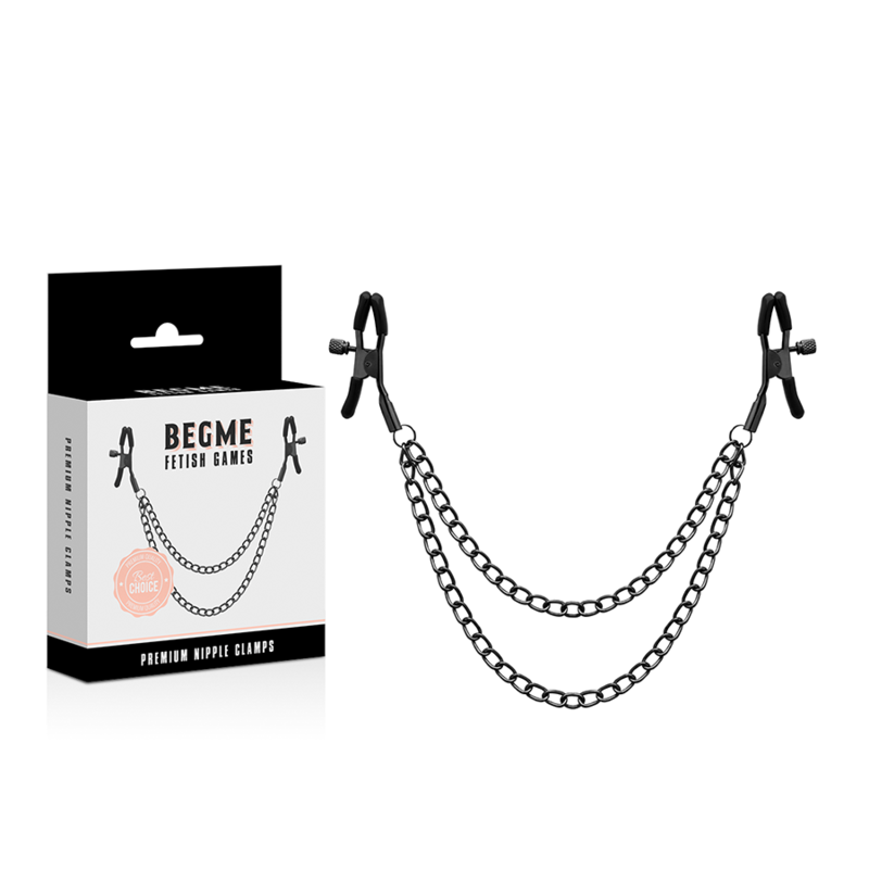 BEGME - RED EDITION NIPPELCLIPS MIT KETTE - Sexotim