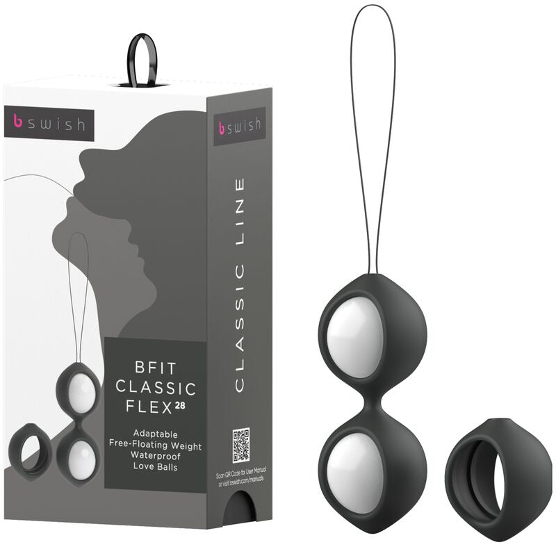 B SWISH - BFIT CLASSIC LIEBESKUGELN FLEX SCHWARZ 28 G. - Sexotim