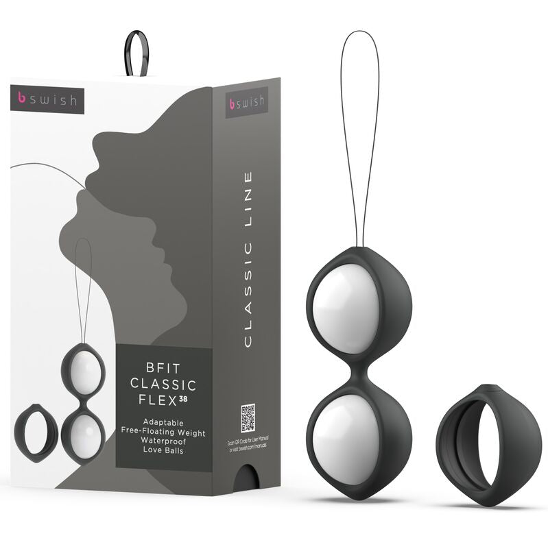 B SWISH - BFIT CLASSIC LIEBESKUGELN FLEX SCHWARZ 38 G. - Sexotim