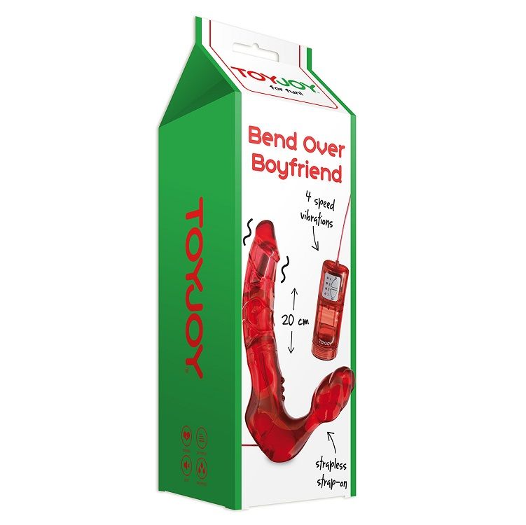 TOYJOY - DOPPELTER PENETRATION OHNE RIEMEN MIT VIBRATOR - Sexotim