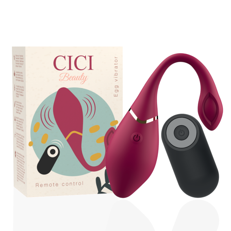 CICI BEAUTY - PREMIUM SILIKON EI VIBRATOR MIT FERNBEDIENUNG - Sexotim