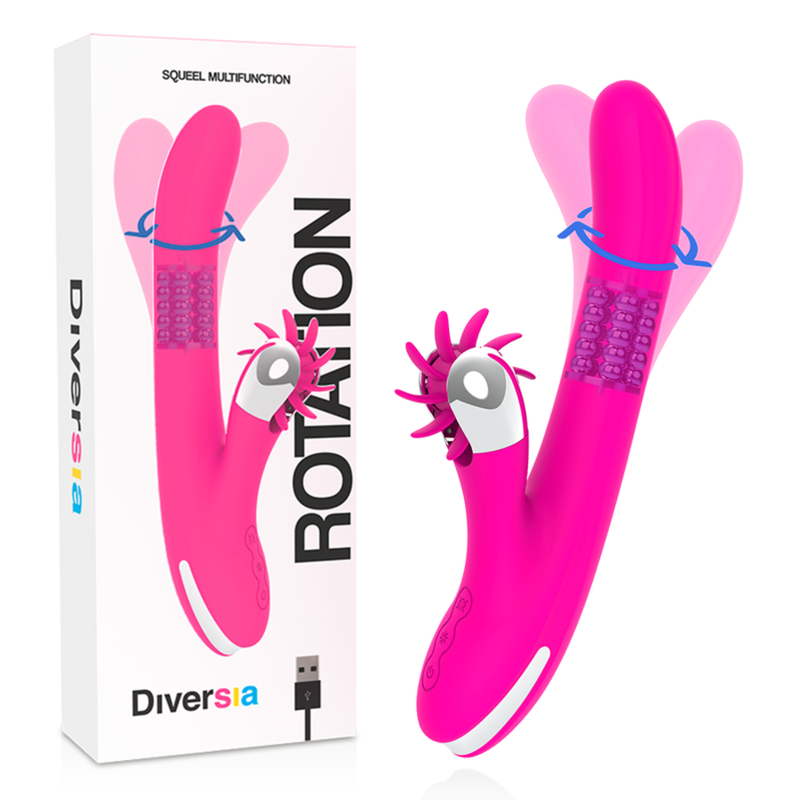 DIVERSIA - HÄSCHEN ROTATION 24 CM - Sexotim