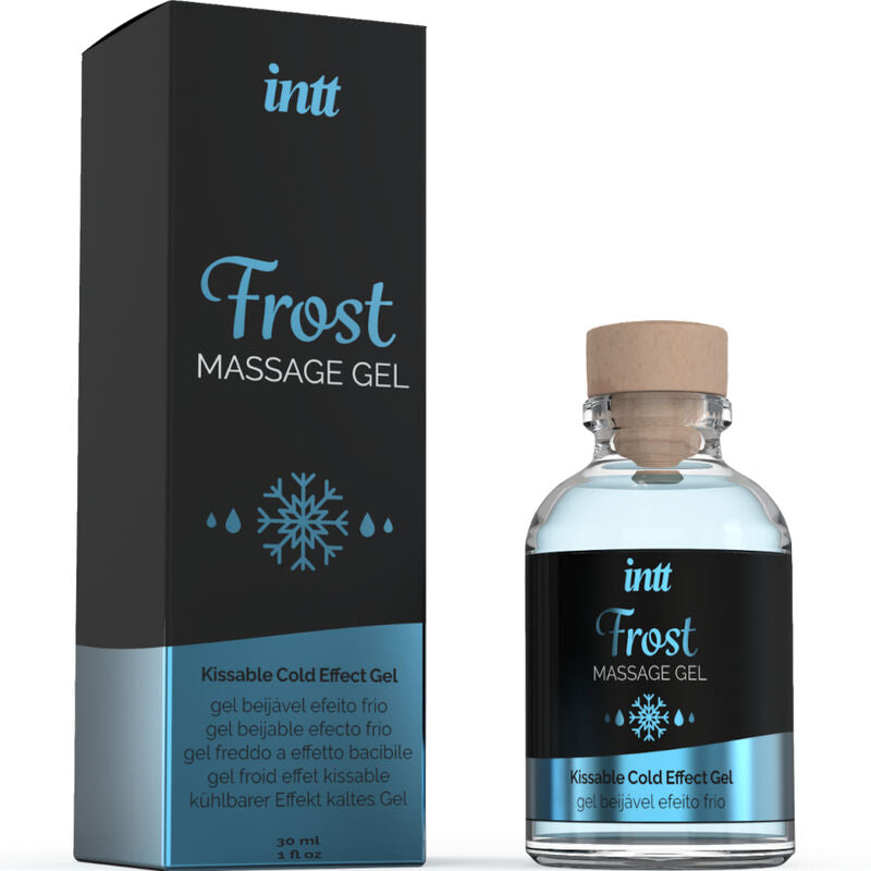 INTT MASSAGE & ORAL SEX - MASSAGEGEL MIT MINZE-GESCHMACK, INTENSIVE KÄLTE-EFFEKT 30 ML - Sexotim