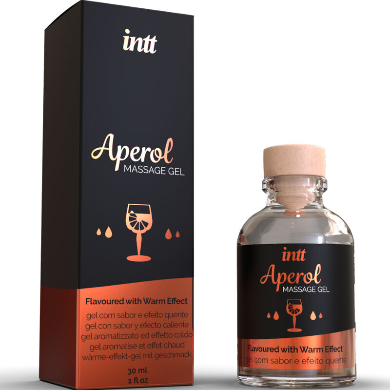 INTT MASSAGE & ORAL SEX - APEROL MASSAGEGEL INTENSIVE WÄRMEEFFEKT 30 ML - Sexotim