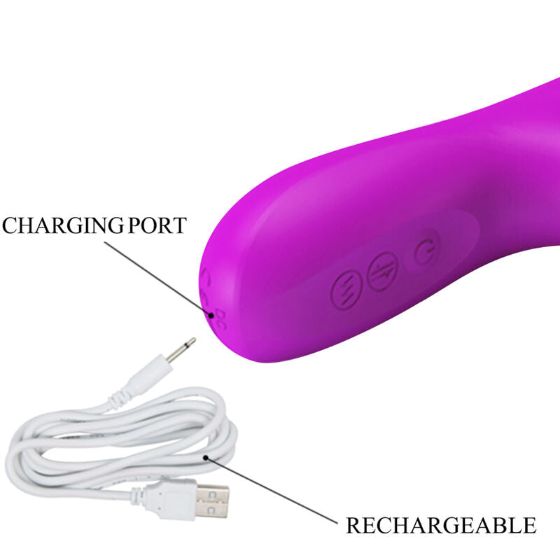PRETTY LOVE - REESE VIBRATOR MIT LILA ROTATION - Sexotim
