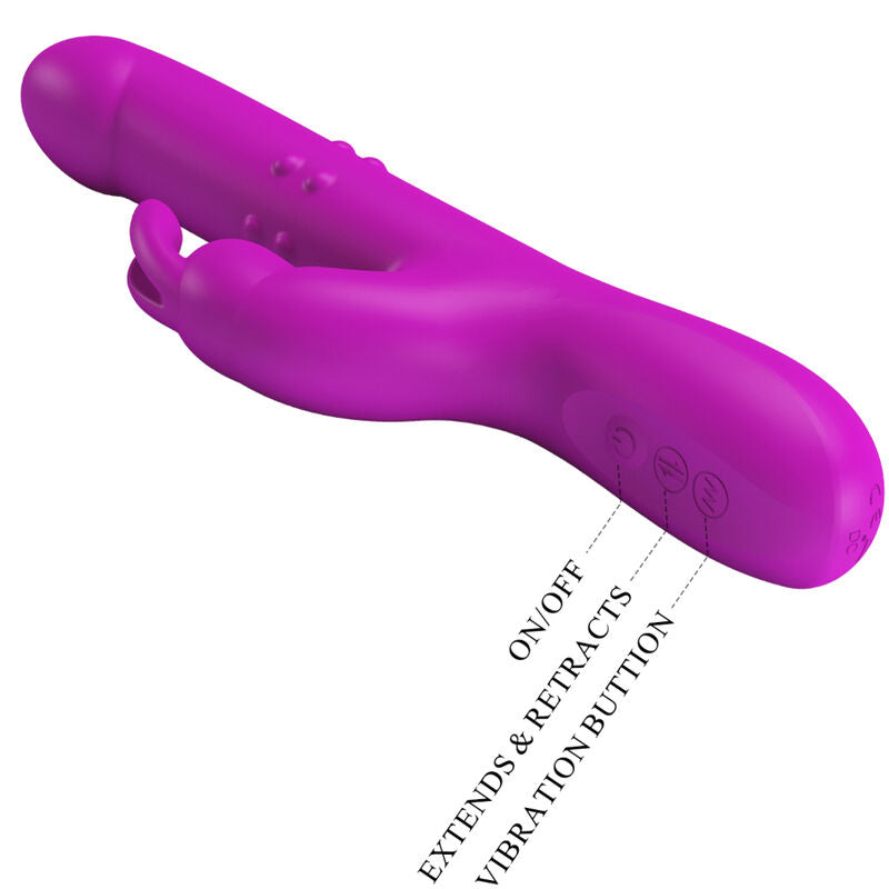 PRETTY LOVE - REESE VIBRATOR MIT LILA ROTATION - Sexotim