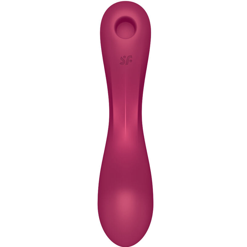 SATISFYER - CURVE TRINITY 1 AIR PULSE VIBRATION ROSA / GRAU - Sexotim