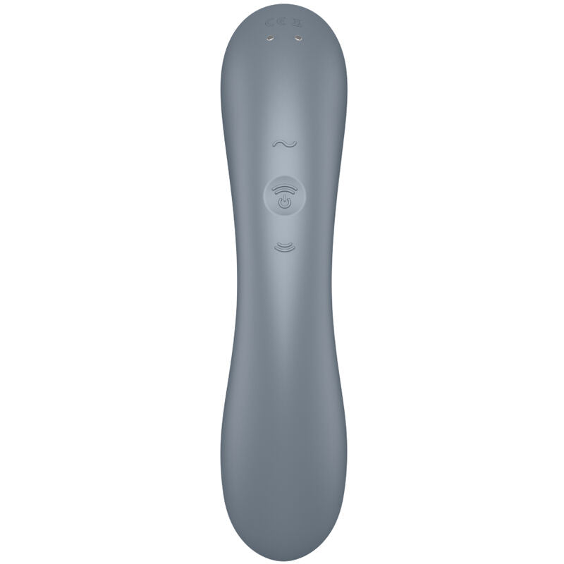 SATISFYER - CURVE TRINITY 1 AIR PULSE VIBRATION ROSA / GRAU - Sexotim