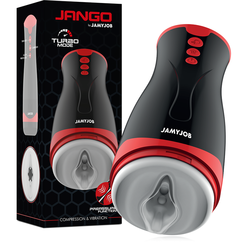 JAMYJOB - JANGO KOMPRESSIONS- UND VIBRATIONS-MASTURBATOR - Sexotim