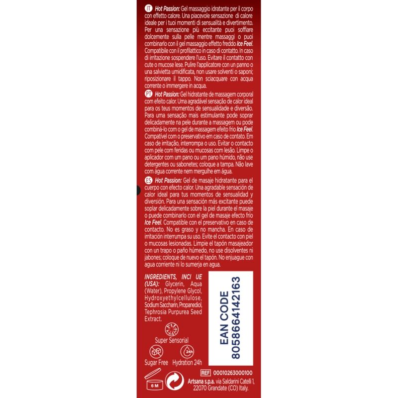 CONTROL - HOT PASSION 3 IN 1 GEL 200 ML - Sexotim