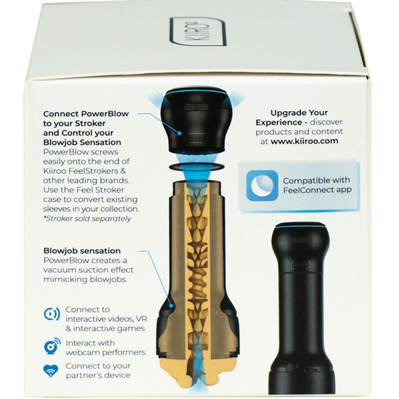 KIIROO - INTERAKTIVES SAUGGERT POWERBLOW - Sexotim