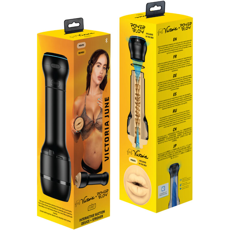 KIIROO - POWERBLOW & FEEL VICTORIA JUNE BOCA COMBO SET - Sexotim