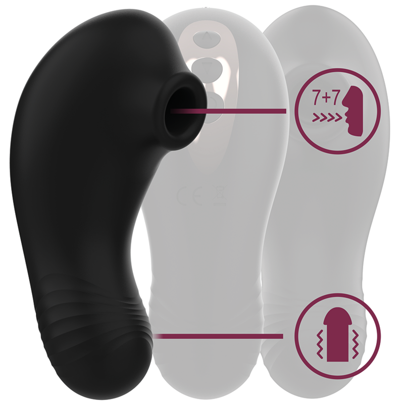 RITHUAL - SHUSHU PRO POCKET KLITORIS-STIMULATOR 2 LEISTUNGSSTARKE JET-MOTOREN - Sexotim
