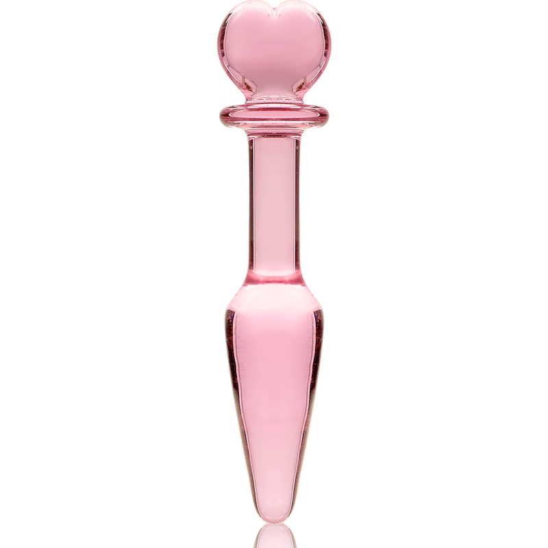 NEBULA SERIES BY IBIZA - MODEL 7 ANALPLUG BOROSILIKATGLAS KLAR 13.5 CM -O- 3 CM - Sexotim