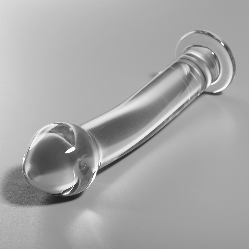 NEBULA SERIES BY IBIZA - MODELL 11 DILDO BOROSILIKATGLAS KLAR 16 CM -O- 3 CM - Sexotim