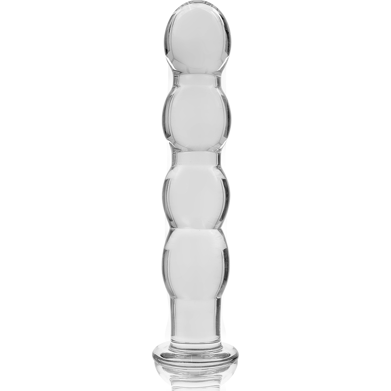 NEBULA SERIES BY IBIZA - MODELL 10 DILDO BOROSILIKATGLAS KLAR 16.5 CM -O- 3.5 CM - Sexotim