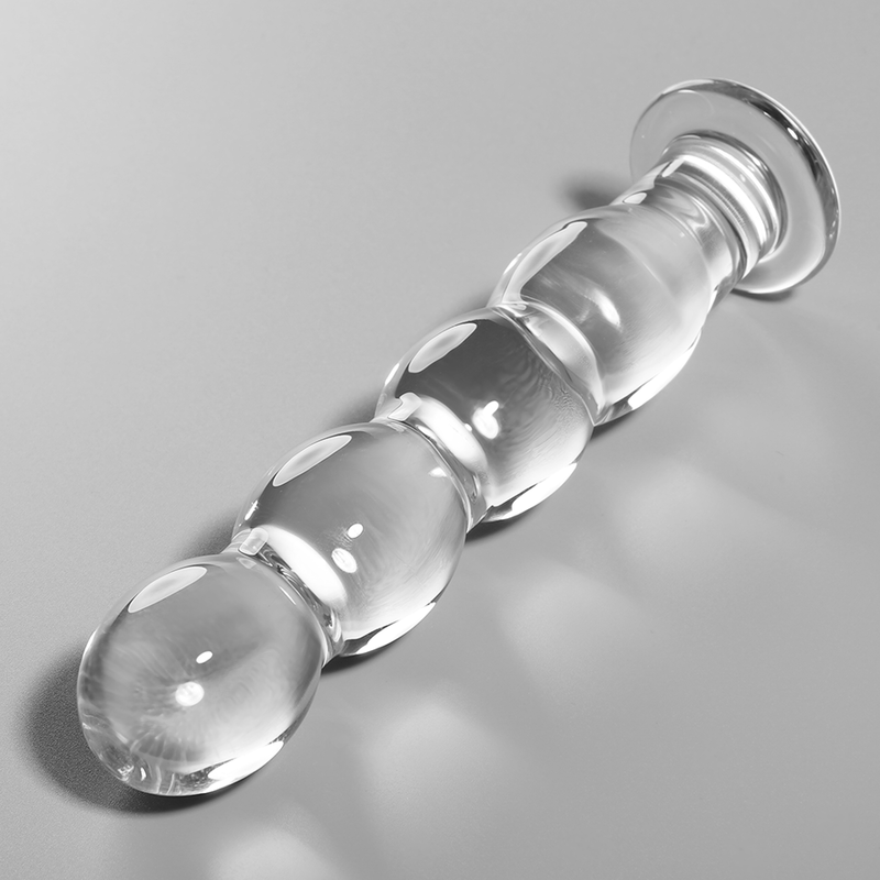 NEBULA SERIES BY IBIZA - MODELL 10 DILDO BOROSILIKATGLAS KLAR 16.5 CM -O- 3.5 CM - Sexotim