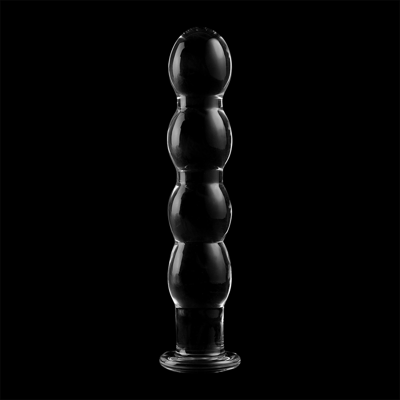 NEBULA SERIES BY IBIZA - MODELL 10 DILDO BOROSILIKATGLAS KLAR 16.5 CM -O- 3.5 CM - Sexotim