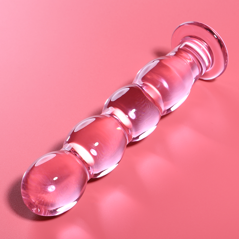 NEBULA SERIES BY IBIZA - MODELL 10 DILDO BOROSILIKATGLAS KLAR 16.5 CM -O- 3.5 CM - Sexotim