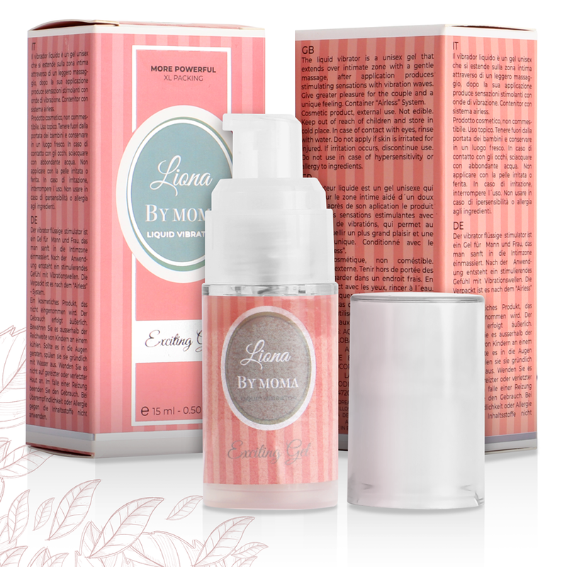 LIONA BY MOMA - FLÜSSIGER VIBRATOR AUFREGENDES GEL 15 ML - Sexotim