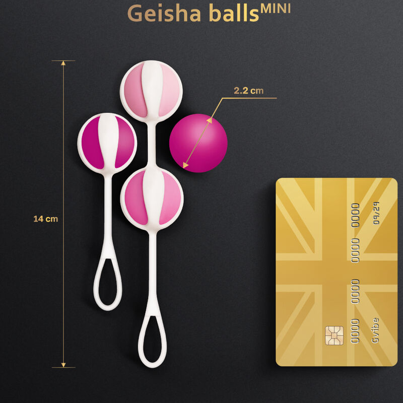 G-VIBE - SET 4 GEISHA-BLLE MINI LILA - Sexotim