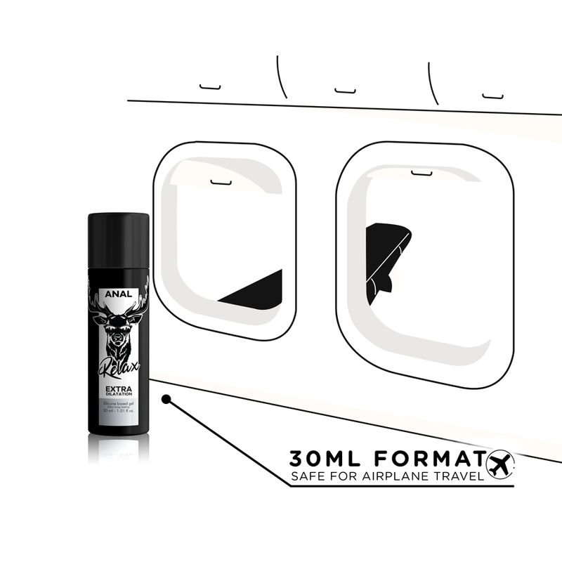BLACK HOLE - SCHWARZE LOCH-GEL-SILIKON-BASIS-ANAL-DILATION 30 ML - Sexotim