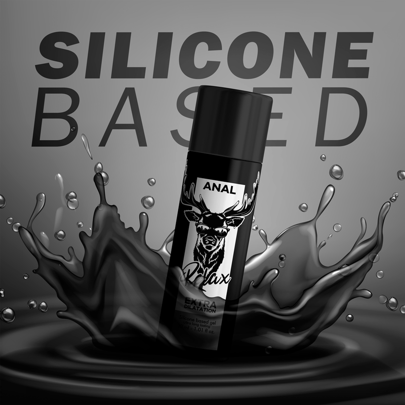 BLACK HOLE - SCHWARZE LOCH-GEL-SILIKON-BASIS-ANAL-DILATION 30 ML - Sexotim