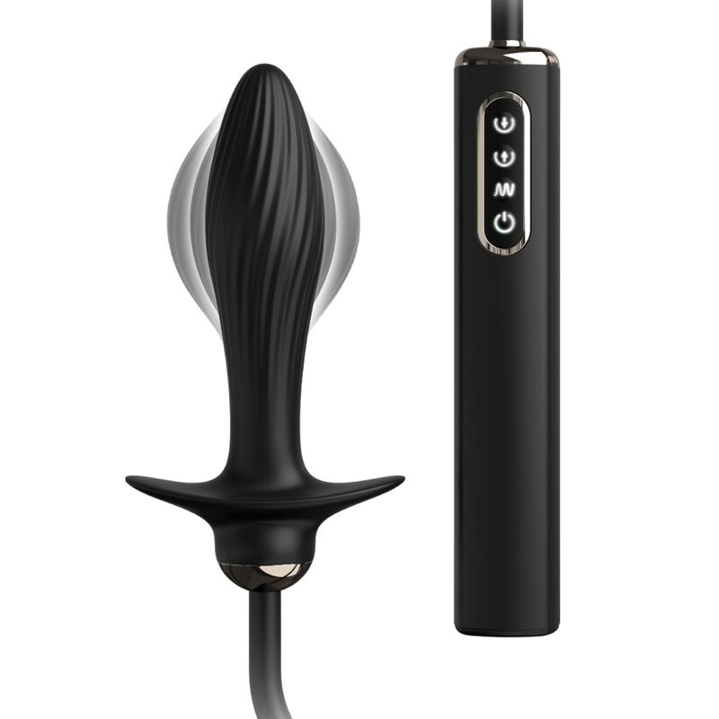 ANAL FANTASY ELITE COLLECTION - AUFBLASBARER PLUG & AUTO-THROB VIBRATOR - Sexotim