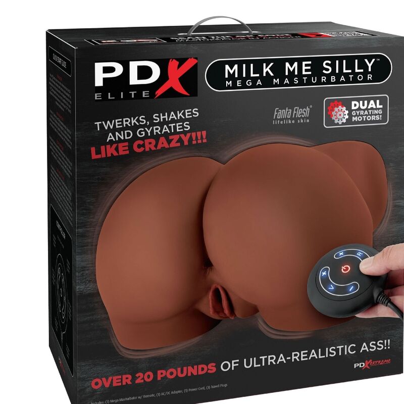 PDX ELITE - MEGA MASTURBATOR VAGINA & ANO BROWN - Sexotim