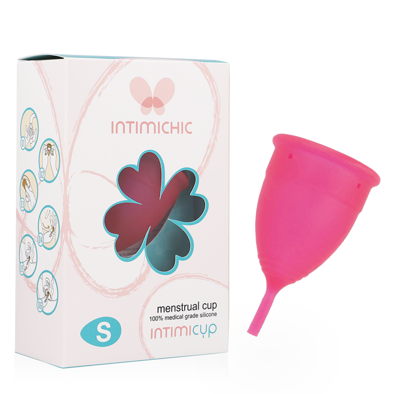 INTIMICHIC - MENSTRUAL CUP MEDIZINISCHES SILIKON - GRÖSSE S / L - Sexotim