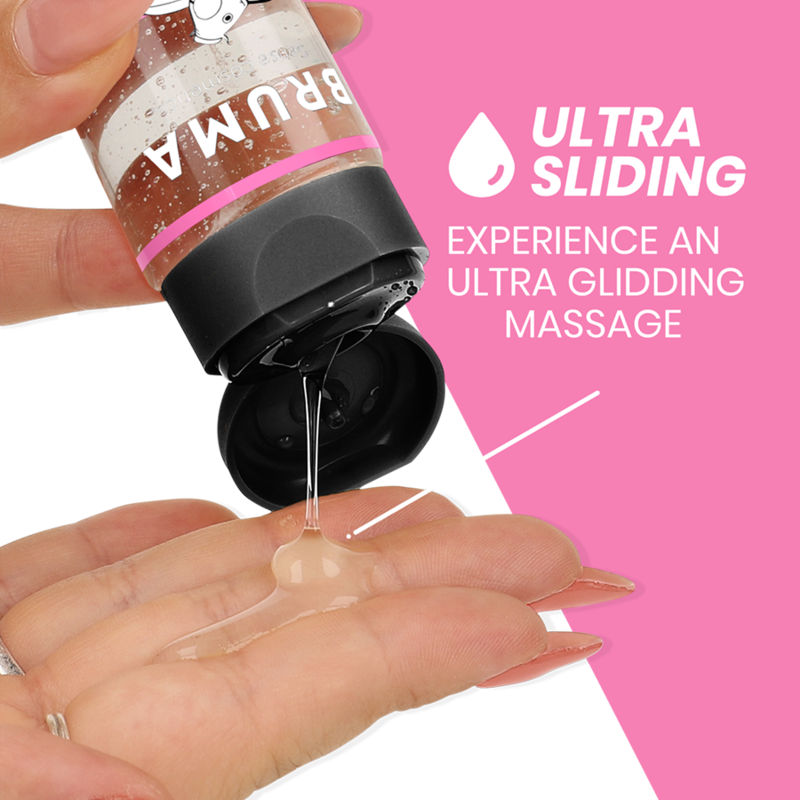 BRUMA - PREMIUM-MASSAGEÖL MIT WÄRMEEFFEKT, GUM-GESCHMACK 3 IN 1 - 100 ML - Sexotim