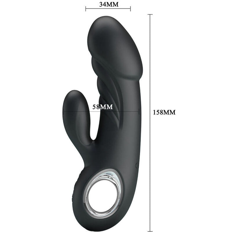 PRETTY LOVE - ANSEL VIBRATOR GY PUNKTSTIMULATOR KLITORIS - Sexotim