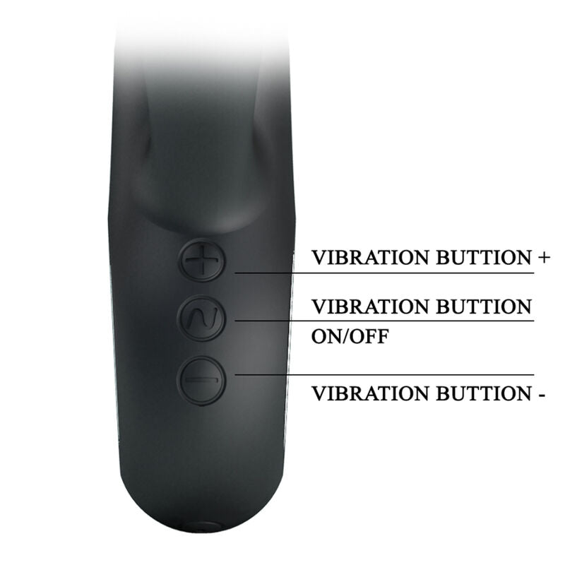 PRETTY LOVE - ANSEL VIBRATOR GY PUNKTSTIMULATOR KLITORIS - Sexotim
