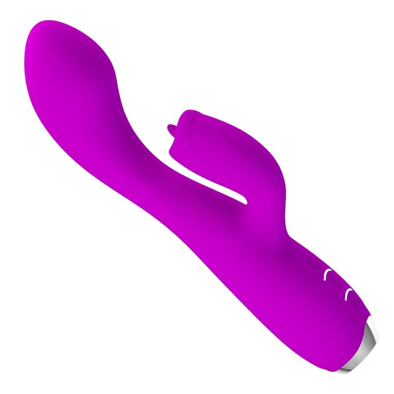 PRETTY LOVE - GLORIA WIEDERAUFLADBARER KANINCHENVIBRATOR, WASSERDICHT, LILA - Sexotim
