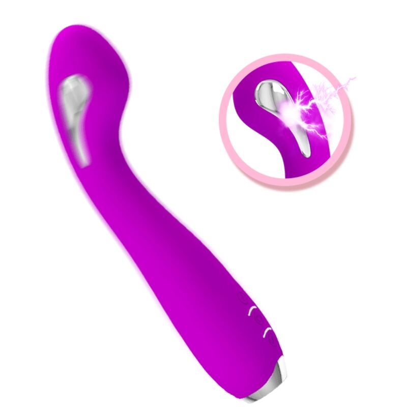 PRETTY LOVE - HECTOR WIEDERAUFLADBARER ELEKTROSCHOCK-VIBRATOR WASSERDICHT LILA - Sexotim