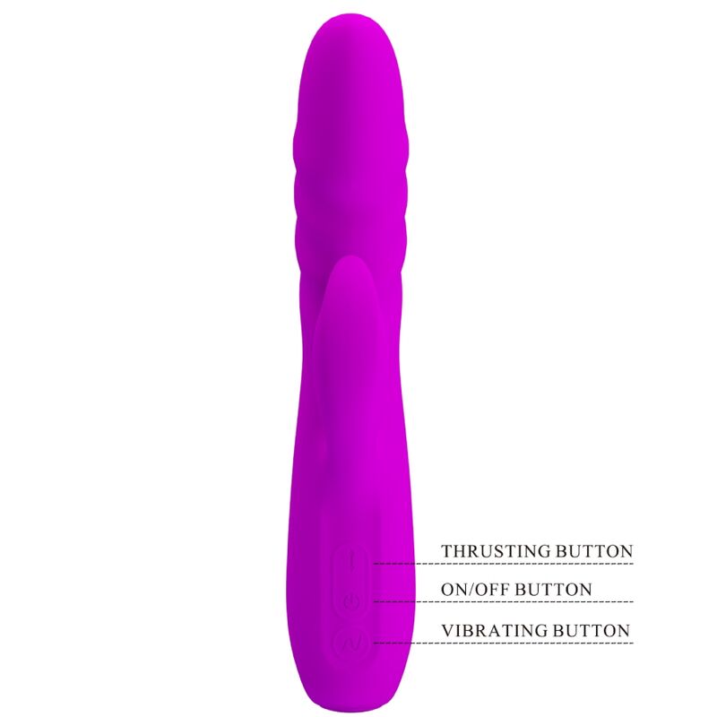 PRETTY LOVE - MELANIE PURPLE WIEDERAUFLADBARER KANINCHENVIBRATOR - Sexotim