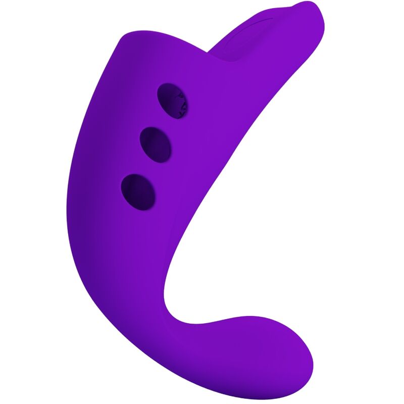 PRETTY LOVE - GORGON PURPLE WIEDERAUFLADBARER FINGERVIBRATOR - Sexotim