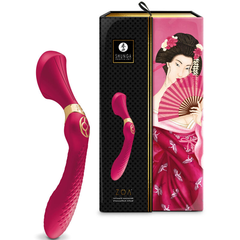 SHUNGA - ZOA INTIMMASSAGER PURPUR, SCHWARZ, ROSA - Sexotim