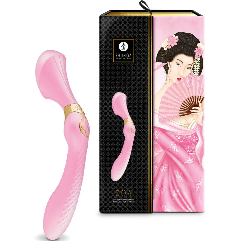 SHUNGA - ZOA INTIMMASSAGER PURPUR, SCHWARZ, ROSA - Sexotim