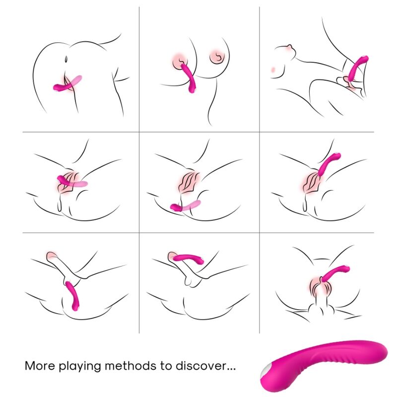 ARMONY - LEGEND VIBRATOR SILIKON FUCHSIA - Sexotim