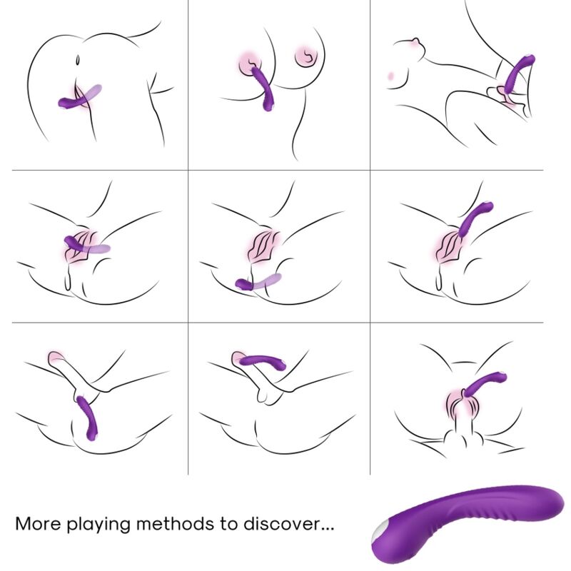 ARMONY - LEGEND VIBRATOR SILIKON LILA - Sexotim